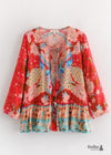 Chaqueta étnica bohemia