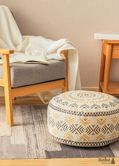 Puf de suelo bohemio