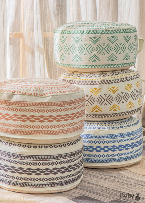 Puf de suelo bohemio