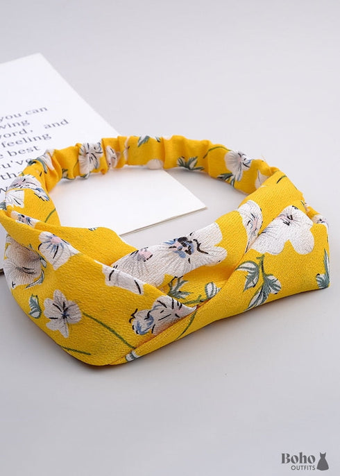Boho Floral Headband Jeanne