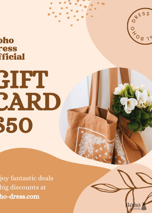 Boho Gift Card