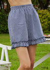 Boho Gingham Shorts