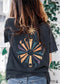 Boho Graphic Tee Moon Cycle