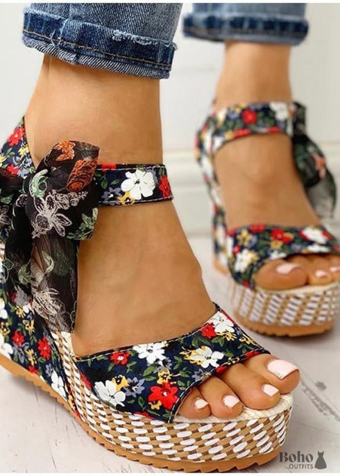 Boho Heel Sandal