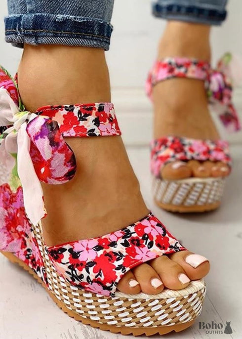 Boho Heel Sandal