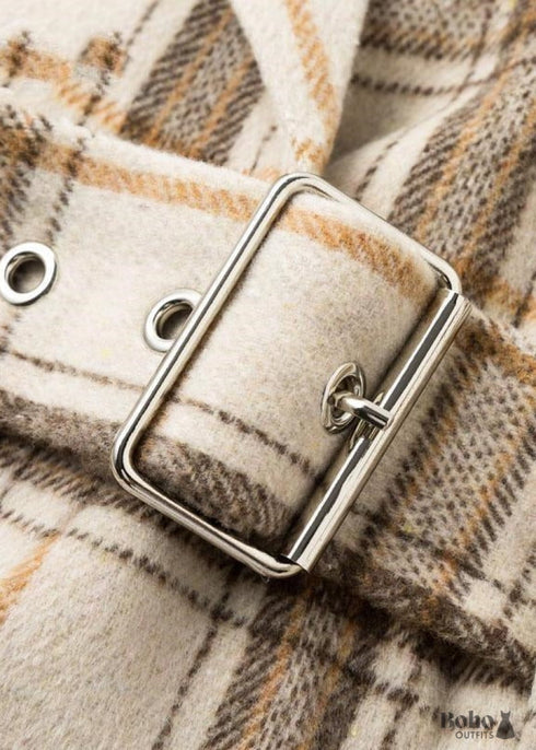 Chaqueta bohemia hippie de lana artificial