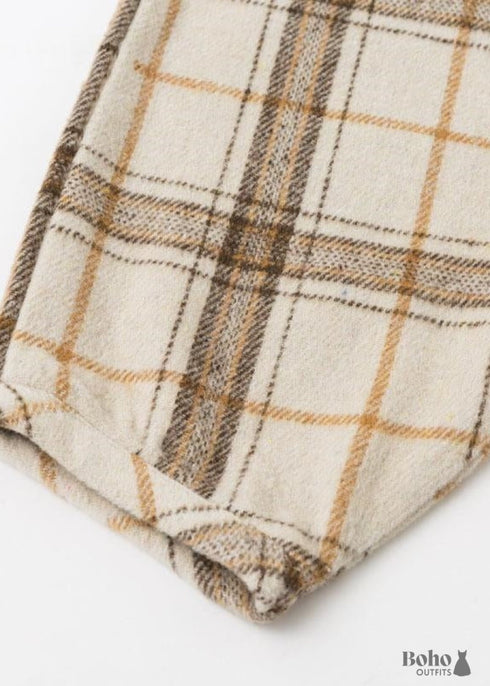 Chaqueta bohemia hippie de lana artificial