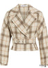 Chaqueta bohemia hippie de lana artificial