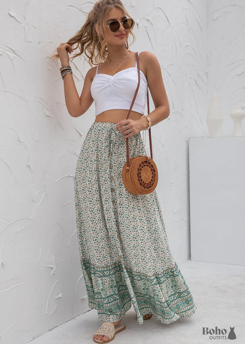 Boho Hippie Skirt Elena