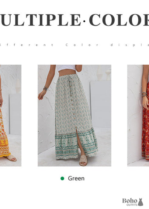 Boho Hippie Skirt Elena