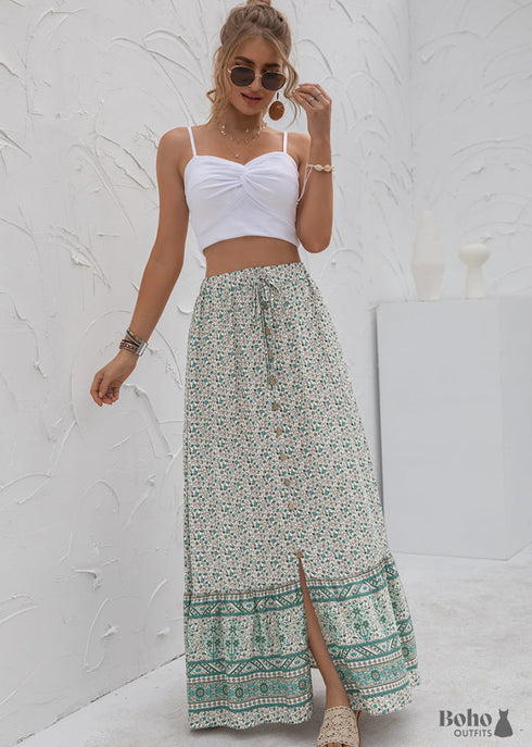 Boho Hippie Skirt Elena