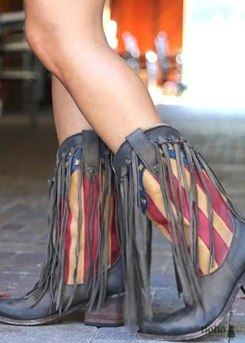 Boho Indian Boots
