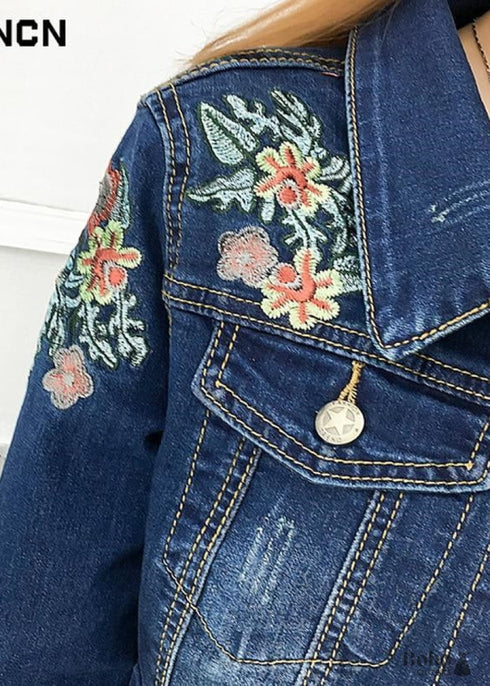 Boho Jean Jacket