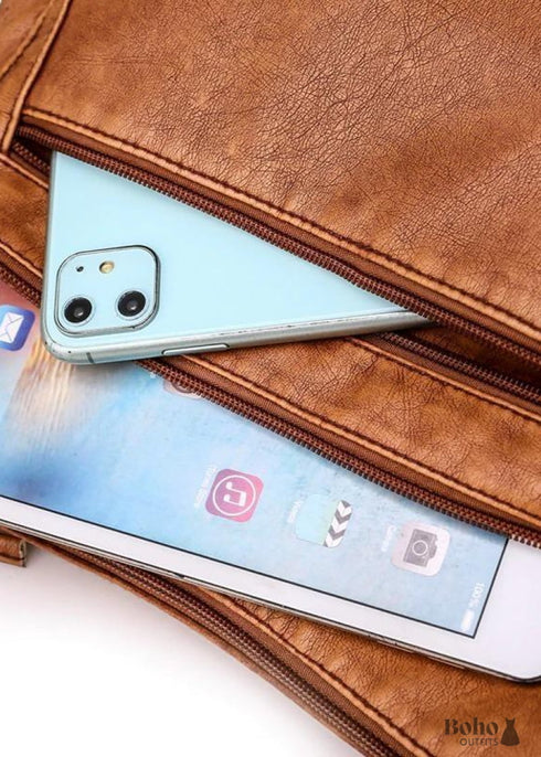 Boho Leather Bag Kaylee