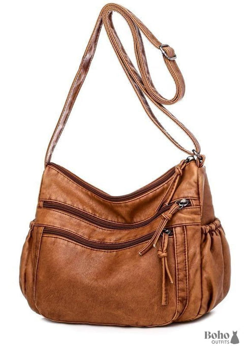 Boho Leather Bag Kaylee