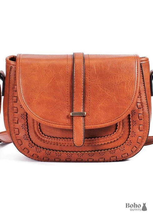 Boho Leather Purse Aria
