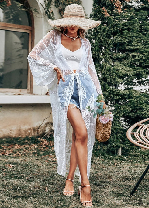 Boho Long Kimono Layla