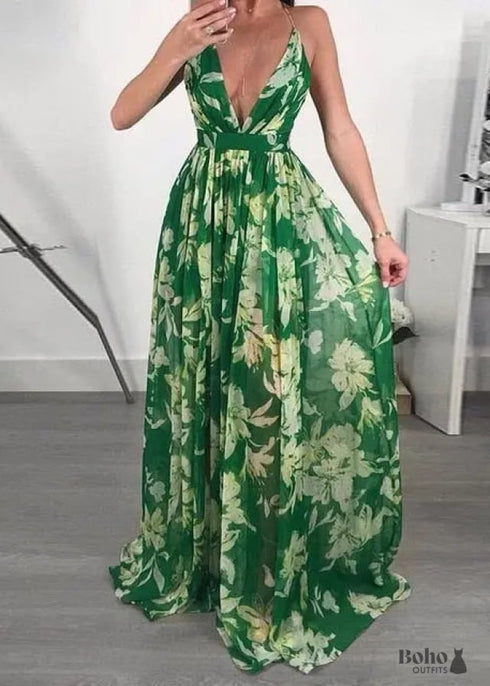 Boho Maxi Dress Zari