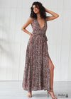 Boho Maxi Floral Dress