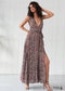 Vestido maxi floral bohemio