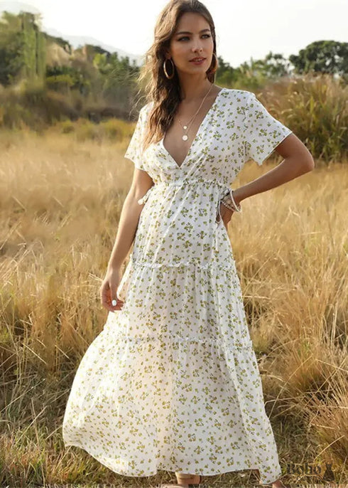 Boho Midi Dress Beth