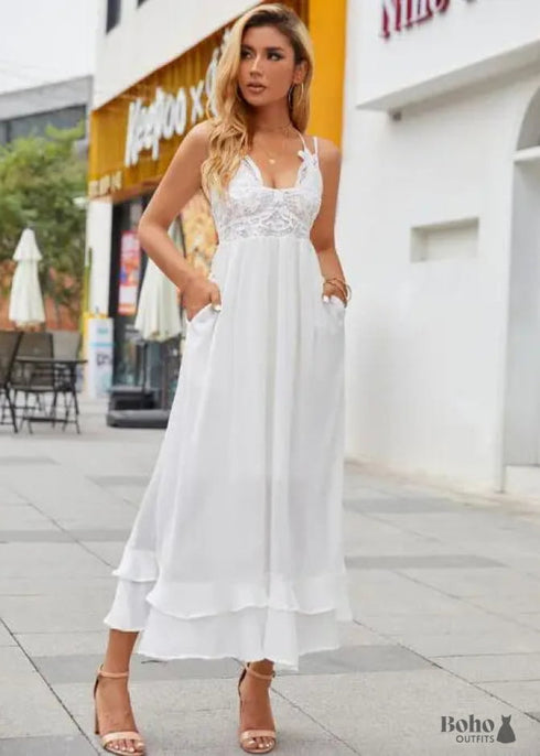 Boho Midi Dress Ciara