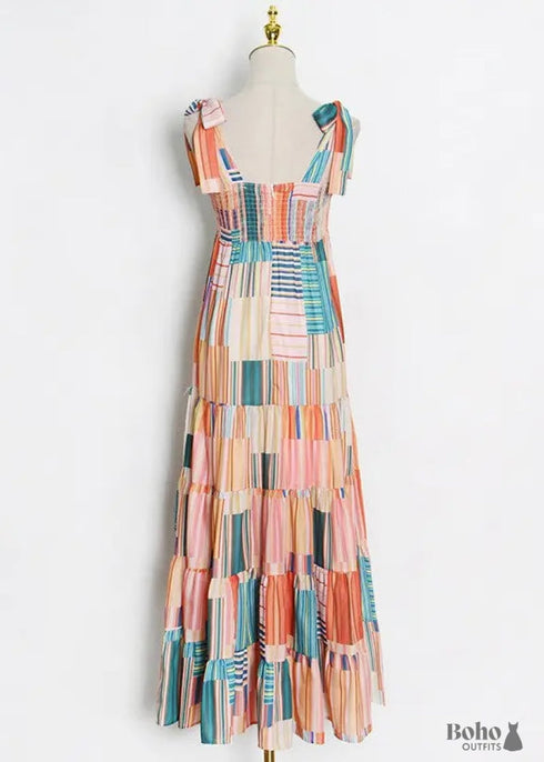 Boho Midi Dress Gila