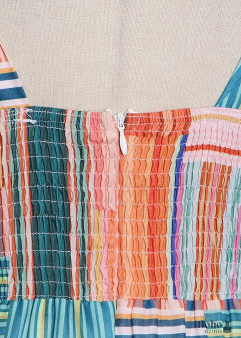 Boho Midi Dress Gila