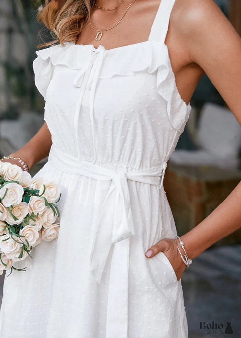 Boho Midi Dress Laura