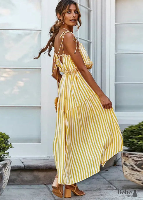 Boho Midi Dress Lina
