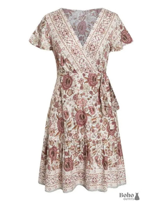 Boho Mini Dress Gila