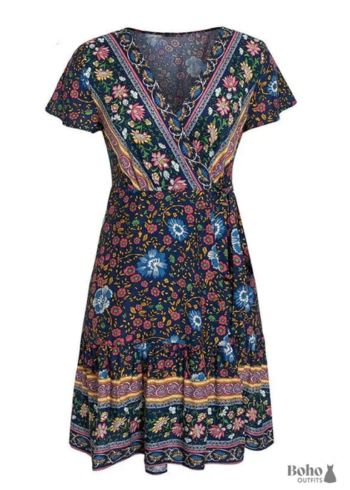 Boho Mini Dress Gila