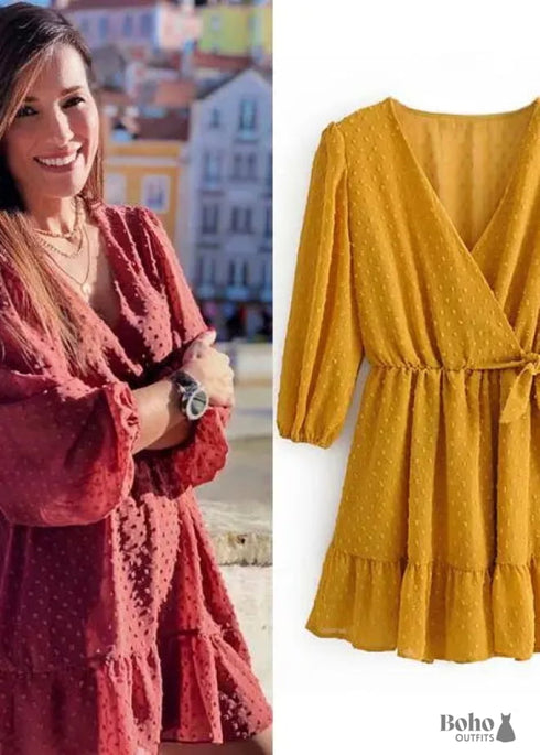 Boho Mini Dress Shilin