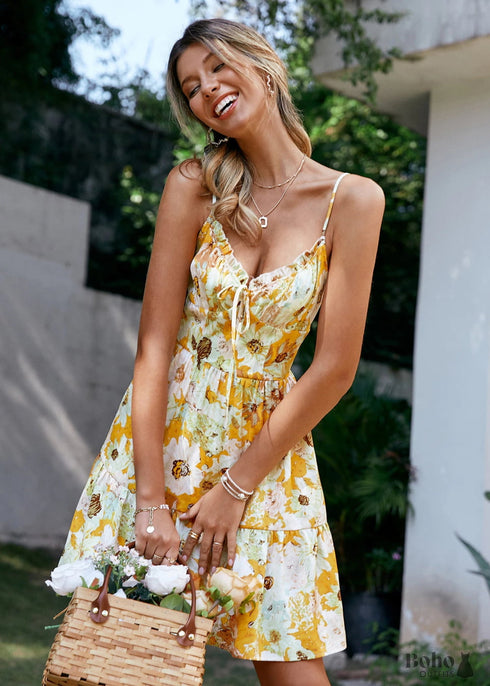 Boho Mini Summer Dress Molly