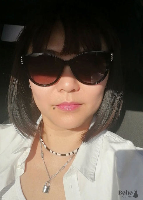 Collar bohemio, gargantilla de cuentas de tila, color de la vida