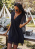 Boho Plunge Mini Dress Katie