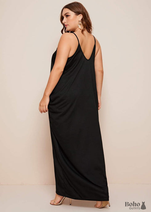 Boho Plus Size Alexi Maxi Dress For Women