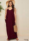 Boho Plus Size Alexi Maxi Dress - Wine For Women
