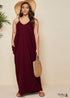 Boho Plus Size Alexi Maxi Dress - Wine For Women