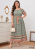 Boho Plus Size Alvaro Maxi Dress For Women