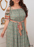 Boho Plus Size Alvaro Maxi Dress For Women