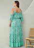 Boho Plus Size Ariellah Maxi Dress For Women