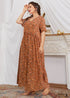 Boho Plus Size Athina Maxi Dress For Women