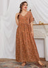 Boho Plus Size Athina Maxi Dress For Women