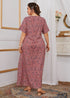 Boho Plus Size Athina Maxi Dress For Women