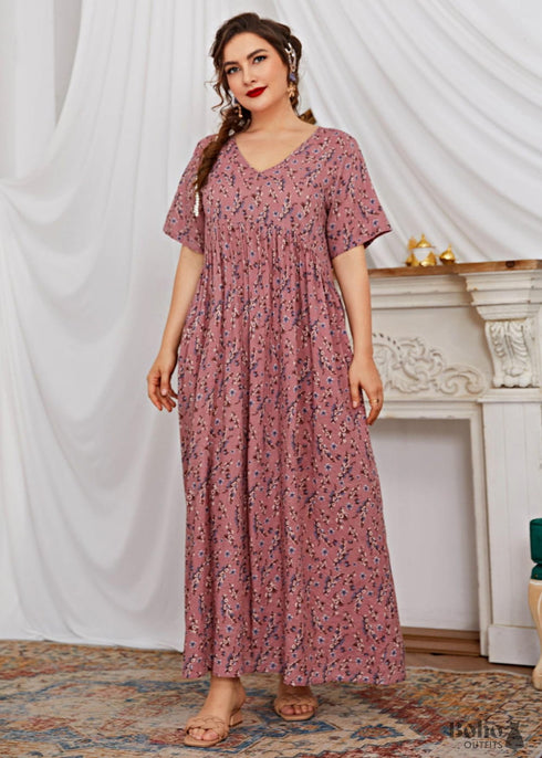 Boho Plus Size Athina Maxi Dress For Women