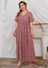 Boho Plus Size Athina Maxi Dress For Women