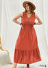 Boho Plus Size Aveline Maxi Dress - Sunset For Women