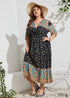 Boho Plus Size Brooklyn Maxi Dress For Women