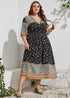 Boho Plus Size Brooklyn Maxi Dress For Women